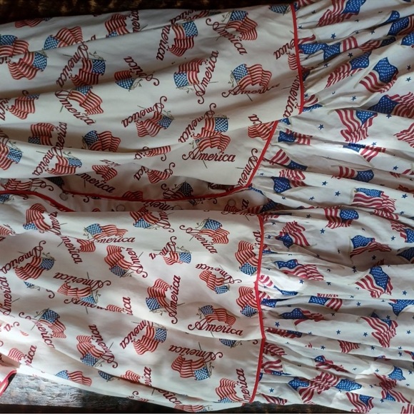 Western Americana patriot dress medium - Picture 6 of 9